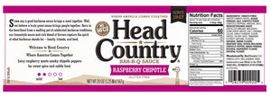 Head Country Raspberry Chipotle Bar-B-Que Sauce