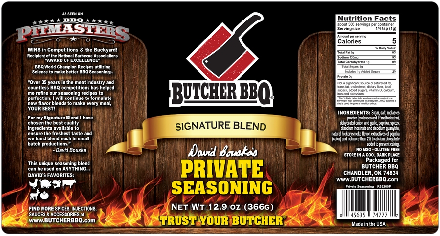 Butcher BBQ Private Seasoning