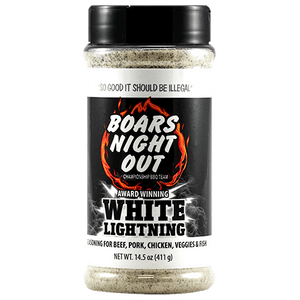 Boars Night Out Spicy White Lightning, 14.5 ounce shaker – Atlanta
