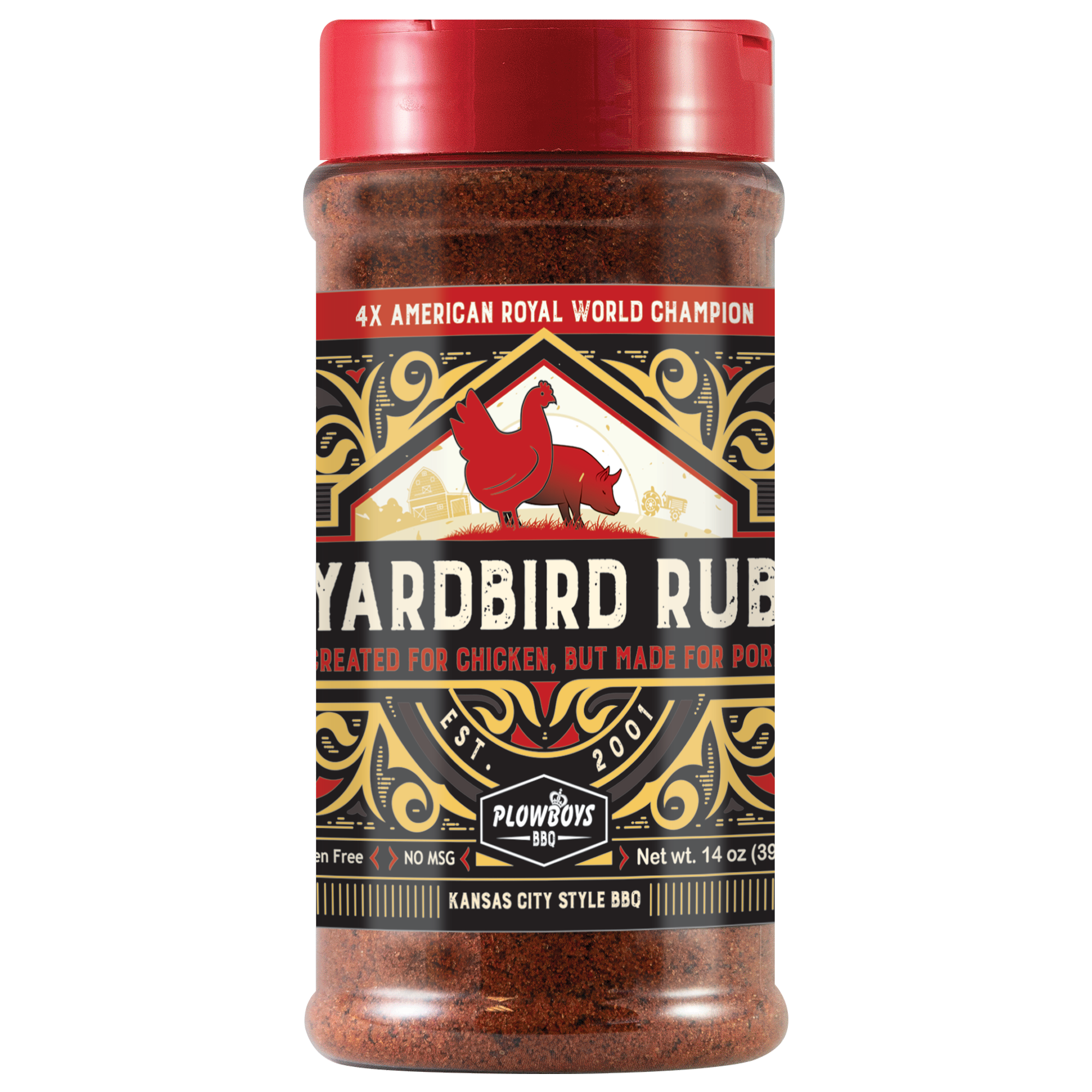 Yardbird BBQ Seasoning Pitmaster Edition by The Tailgate Foodie