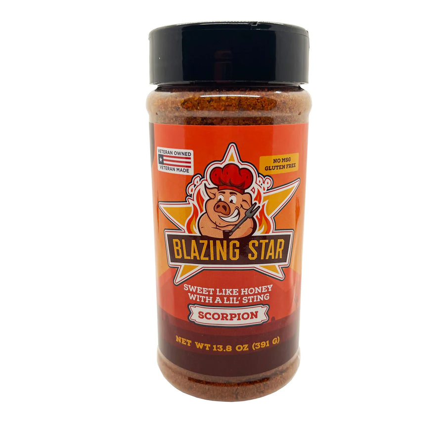 Blazing Star Scorpion Rub and Seasoning
